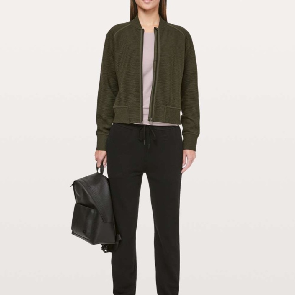 Lululemon Jacket On Repeat BomberSize 4